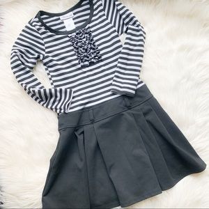❤️BONNIE JEAN❤️Casual Stripe Dress ❤️Girls 8